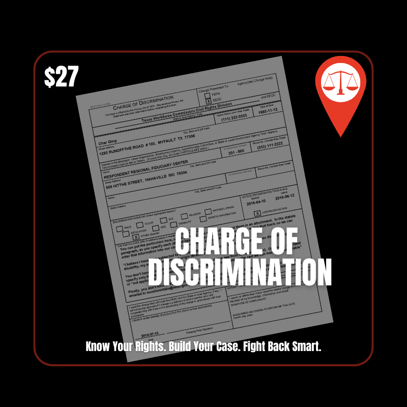 Charge of Discrimination