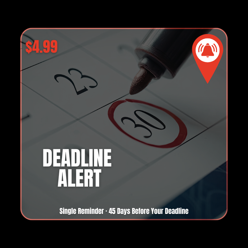Deadline Alert (One-Time)