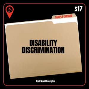 Sample Charges: Disability