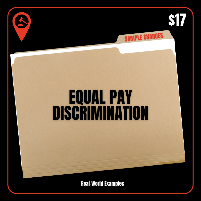 Sample Charge - Equal Pay