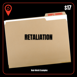Sample Charges: Retaliation